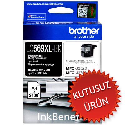 BROTHER - Brother LC569XLBK High Capacity Black Original Cartridge - MFC-J3720 (Without Box) (T17674)