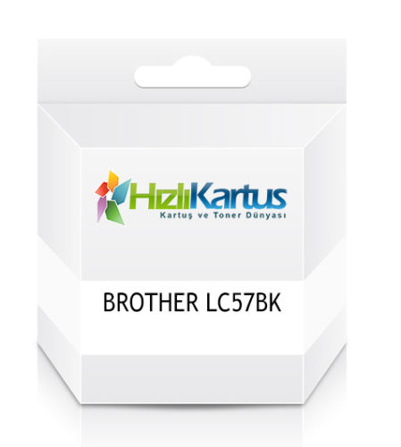 Brother LC57BK Black Compatible Cartridge - DCP-130C