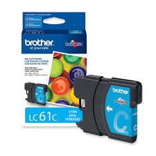 BROTHER - Brother LC61C Cyan Original Cartridge - MFC-490 / DCP-385