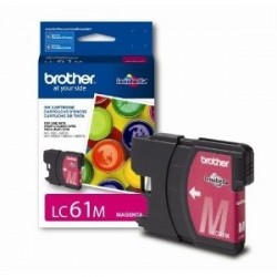 Brother LC61M Magenta Original Cartridge - MFC-490 / DCP-385 - BROTHER