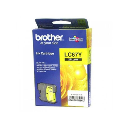 Brother LC67Y Yellow Original Cartridge - DCP-585