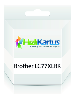 BROTHER - Brother LC77XLBK Black Compatible Cartridge - MFC-J6510DW / MFC-J6710DW