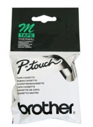 BROTHER - Brother M-521 Mavi Üzerine Siyah P-Touch Etiket 9mm - PT-55 / PT-60 / PT-80 (T6227)