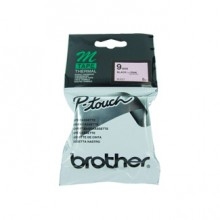 Brother M-721 Black On Green P-Touch Label 9mm - PT-55 / PT-60 / PT-80