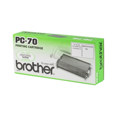 BROTHER - Brother PC-70 Orjinal Termal Transfer Rulosu - Faks-T74