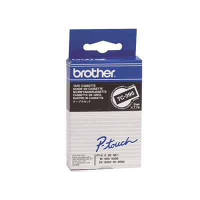 BROTHER - Brother TC-395 Black Original Ribbon - PT-15 / PT-20