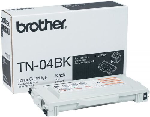 Brother TN-04BK Black Original Toner - HL-2700CN / MFC-9420