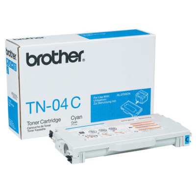 Brother TN-04C Cyan Original Toner - HL-2700CN / MFC-9420 - BROTHER