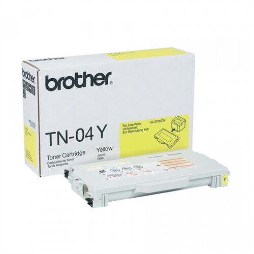 Brother TN-04Y Yellow Original Toner - HL-2700CN / MFC-9420