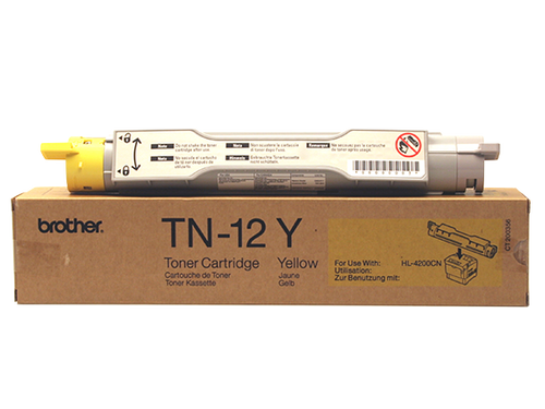 Brother TN-12Y Yellow Original Toner - HL-4200CN