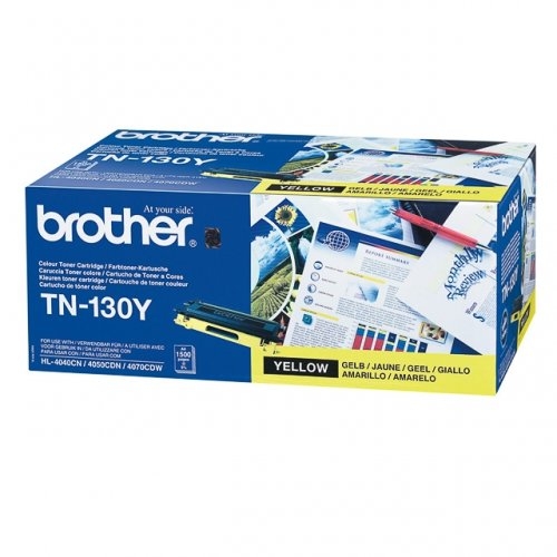 Brother TN-130Y Original Yellow Toner - HL-4040CN (T17445)
