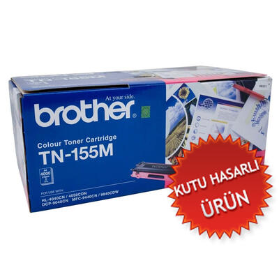 BROTHER - Brother TN-155M Magenta Original Toner - DCP-9040CN / HL-4040CN (Damaged Box)