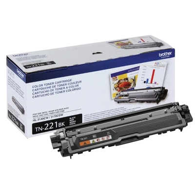 Brother TN-221BK Siyah Orjinal Toner - HL-3140 / HL-3150 - BROTHER