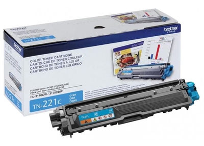 Brother TN-221C Mavi Orjinal Toner - HL-3140 / HL-3150 - BROTHER