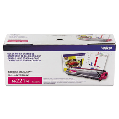 Brother TN-221M Magenta Original Toner - HL-3140 / HL-3150 - BROTHER