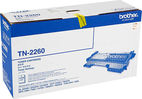 Brother TN-2260 Original Toner - HL-2250DN - 2