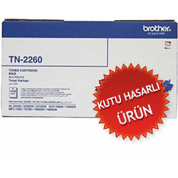 Brother TN-2260 Orjinal Toner - HL-2250DN (B) (T6412)