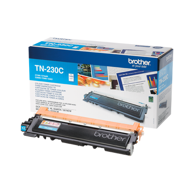 Brother TN-230C Cyan Original Toner - HL-3040CN / HL-3070CW - BROTHER