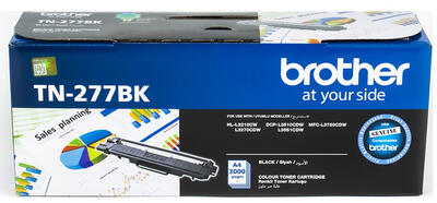 Brother TN-277BK Siyah Orjinal Toner Yüksek Kapasiteli - DCP-L3510 (T15204) - BROTHER
