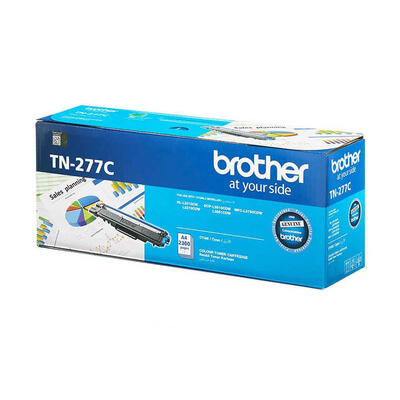 Brother TN-277C Cyan Original Toner High Capacity - DCP-L3510 - BROTHER