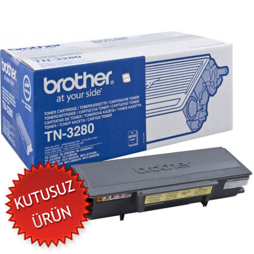 Brother TN-3280 Black Original Toner High Capacity - DCP-8070D (Without Box)