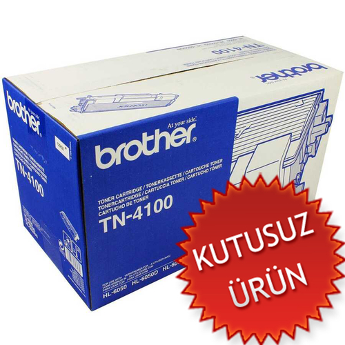 Brother TN-4100 Black Original Toner - HL-6050 / HL-6050D (Without Box) (T17594) 