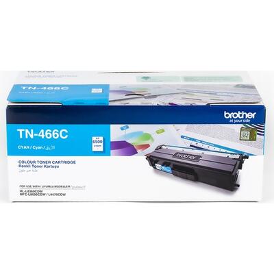 Brother TN-466C Cyan Original Toner High Capacity - DCP-L8410 - BROTHER