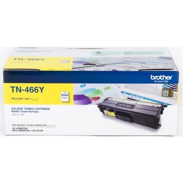 Brother TN-466Y Yellow Original Toner High Capacity - DCP-L8410