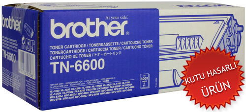 Brother TN-6600 Black Original Toner - HL-1240 / HL-1430 (Damaged Box)