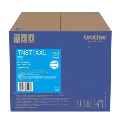 Brother TN-871XXL Mavi Orjinal Toner Yüksek Kapasiteli - HL-L9310CDW - 1