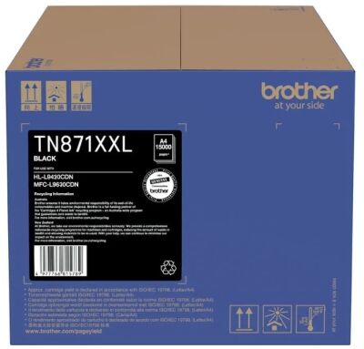Brother TN-871XXL Siyah Orjinal Toner Yüksek Kapasiteli - HL-L9310CDW - BROTHER