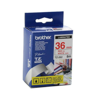 BROTHER - Brother TZ-262 (36MM) Magenta Laminand Label