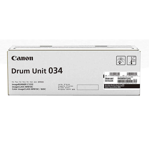 Canon 034 (9458B001) Black Original Drum Unit - C1225