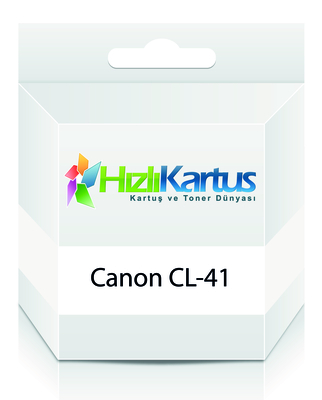 Canon CL-41 (0617B001) Renkli Muadil Kartuş - iP1200 / iP1300 (T252) - CANON