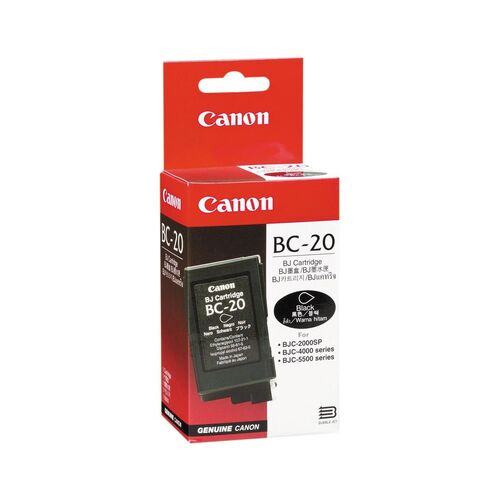 Canon BC-20 (0895A003) Original Cartridge - BJC-2000 / BJC-2100 (T2462)