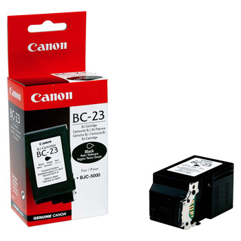 Canon BC-23 (0897A003) Siyah Orjinal Kartuş - BJC-2000 / BJC-2100 (T8622)