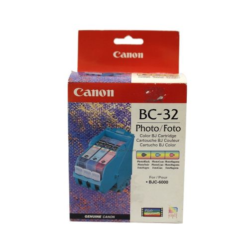 Canon BC-32 (4610A002) Original Photo Cartridge - BJC3000 / BJC6000 (T8607)