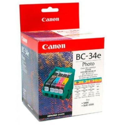 CANON - Canon BC-34E (4612A002) Orjinal Baskı Kafası - S400 / S500 (T7418)