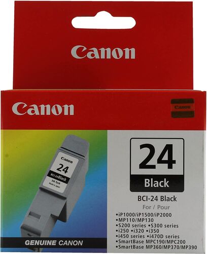 Canon BCI-12 (6881A009) Black Original Cartridge - BJC-55 / BJC-85 (T15397)