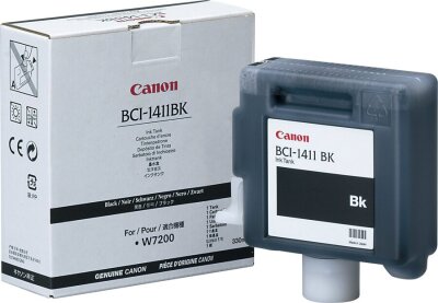 Canon BCI-1411BK (7574A001) Siyah Orjinal Kartuş - W7200 - 2
