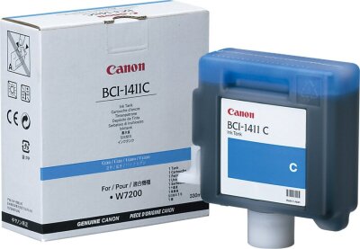 Canon BCI-1411C (7575A001) Mavi Orjinal Kartuş - W7200 - 2
