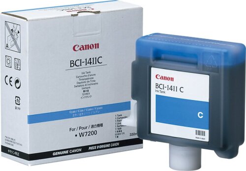 Canon BCI-1411C (7575A001) Mavi Orjinal Kartuş - W7200 - 2