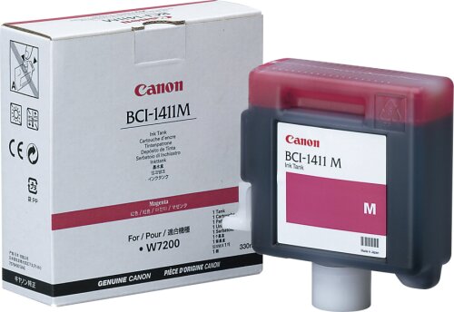 Canon BCI-1411M (7576A001) Kırmızı Orjinal Kartuş - W7200 - 1