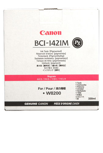 Canon BCI-1421M (8369A001A) Kırmızı Orjinal Kartuş - W8200 / W8400 (T11521)