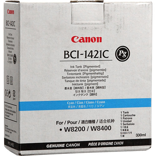 Canon BCI-1421PC (8371A001AA) Photo Cyan Original Cartridge - W8200 / W8400 (T11520)