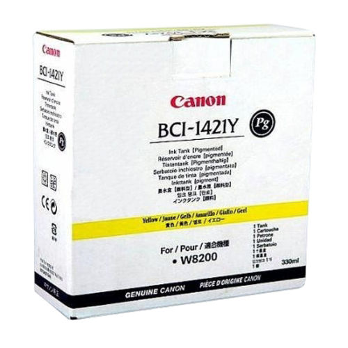 Canon BCI-1421Y (8370A001AA) Yellow Original Cartridge - W8200 / W8400 (T9760)