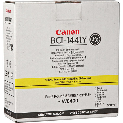 Canon BCI-1441Y (0172B001AA) Yellow Original Cartridge - W8400 / W8200PG (T9340)