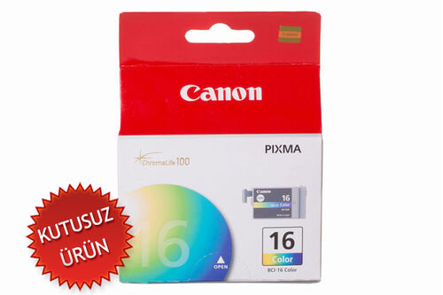 Canon BCI-16C (9818A002AF) Color Original Cartridge - IP90 / IP220 (Without Box) (T13382)