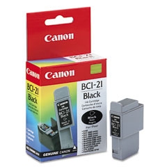 CANON - Canon BCI-21BK (0954A373) Black Original Ink Cartridge - BJC-2000 / BJC-2100 (T2716)