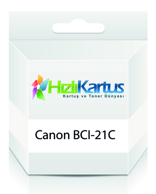 CANON - Canon BCI-21C Renkli Muadil Kartuş - BJC-2000 / BJC-2100